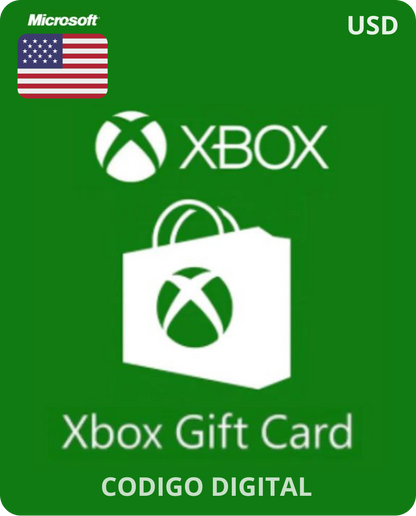 Xbox GiftCard - USD (EUA)