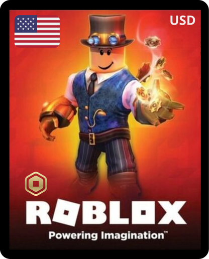 Roblox - Robux Gift Card USD (EUA)