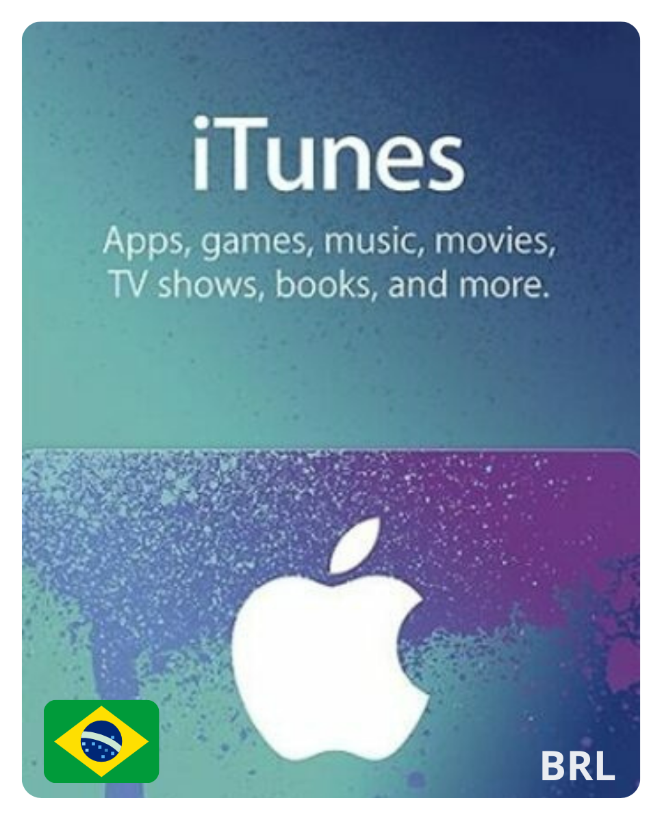 Apple iTunes Gift Card - BRL - (BRASIL)