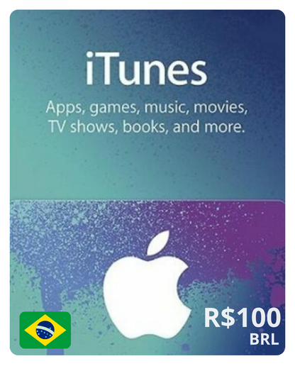 Apple iTunes Gift Card - BRL - (BRASIL)