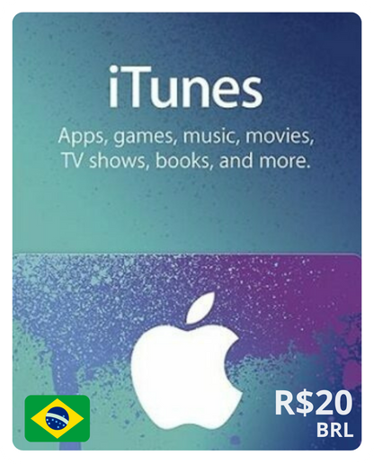 Apple iTunes Gift Card - BRL - (BRASIL)