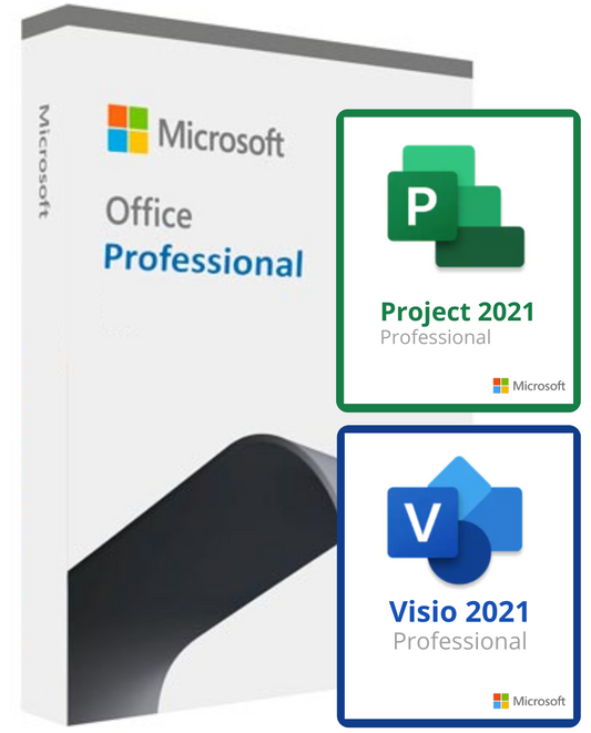 Office 2021 + Project 2021 + Visio 2021