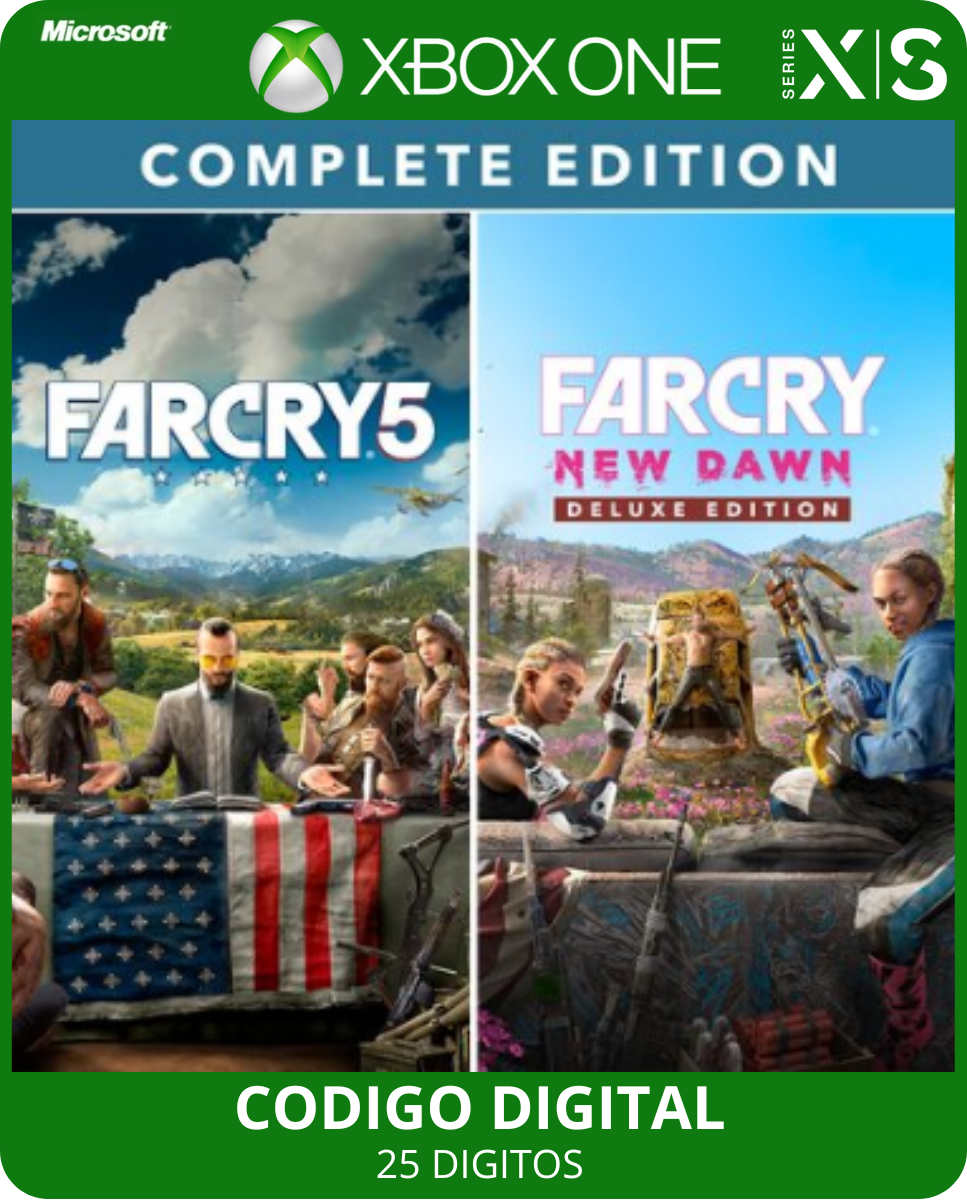 Far Cry 5 + Far Cry: New Dawn - Deluxe Edition - Bundle