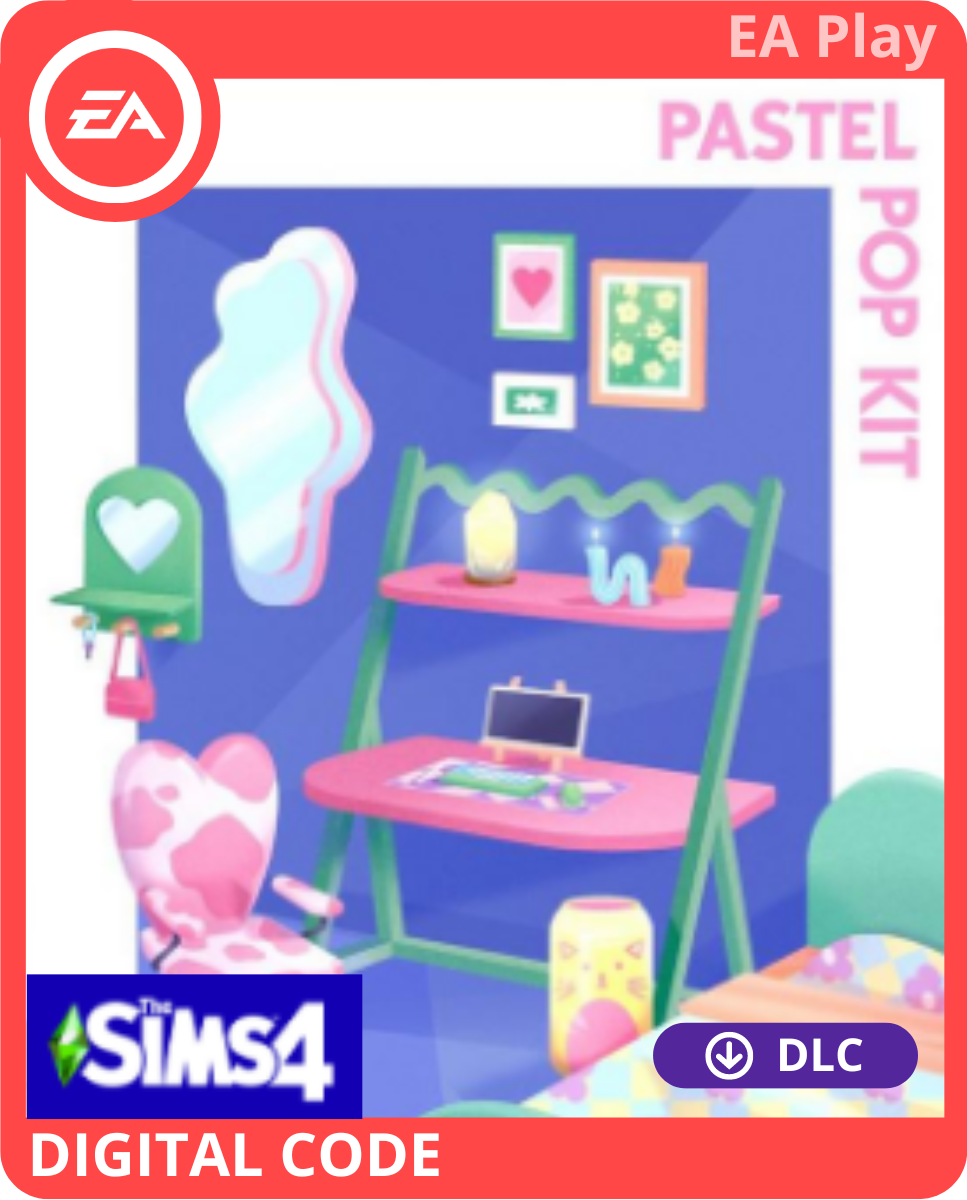 The Sims 4: Pastel Pop Kit DLC