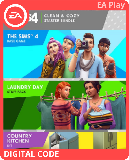 The Sims 4 - Clean & Cozy Starter Bundle