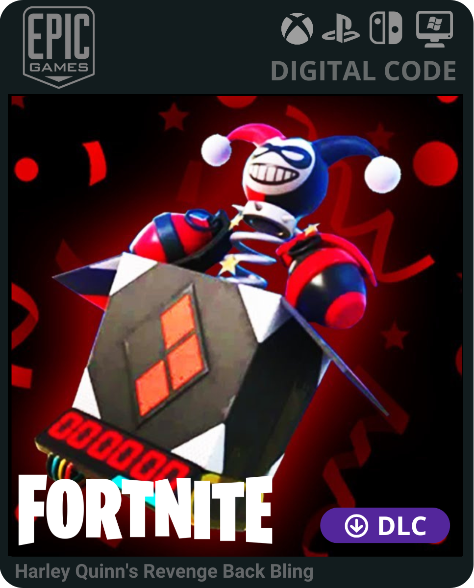 Fortnite - Harley Quinn's Revenge Back Bling - DLC