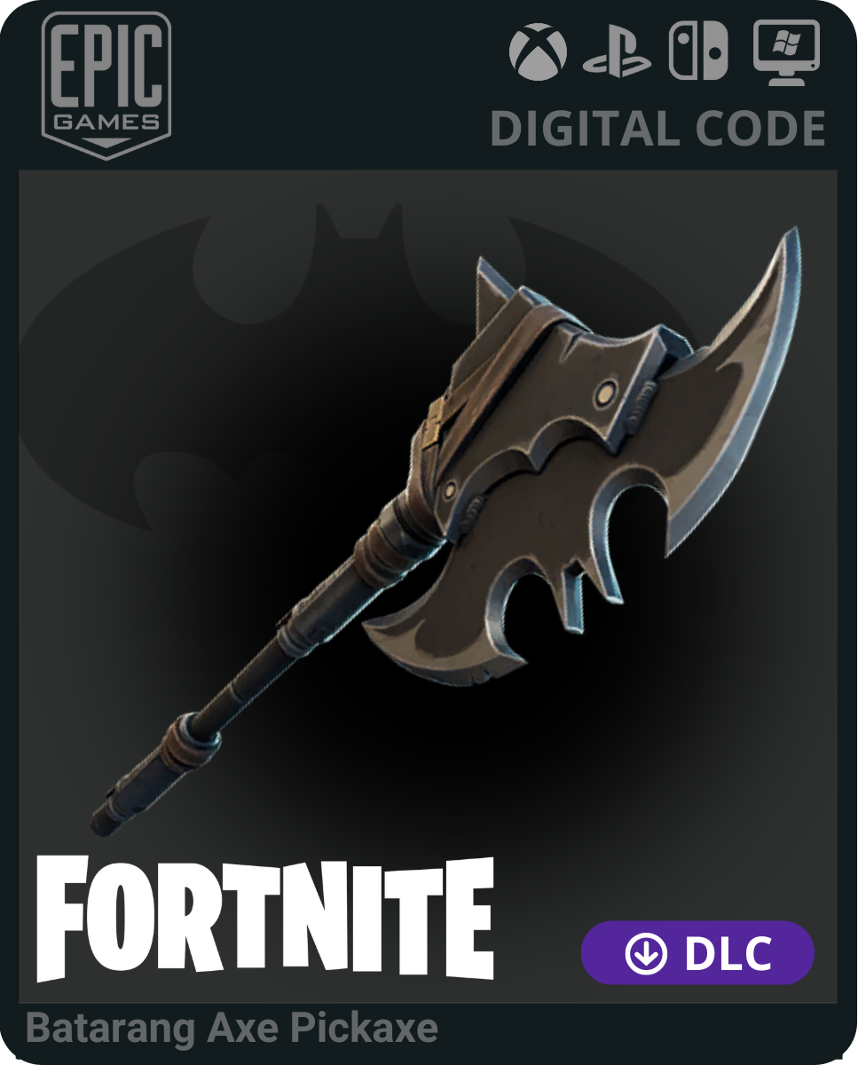 Fortnite - Batarang Axe Pickaxe - DLC