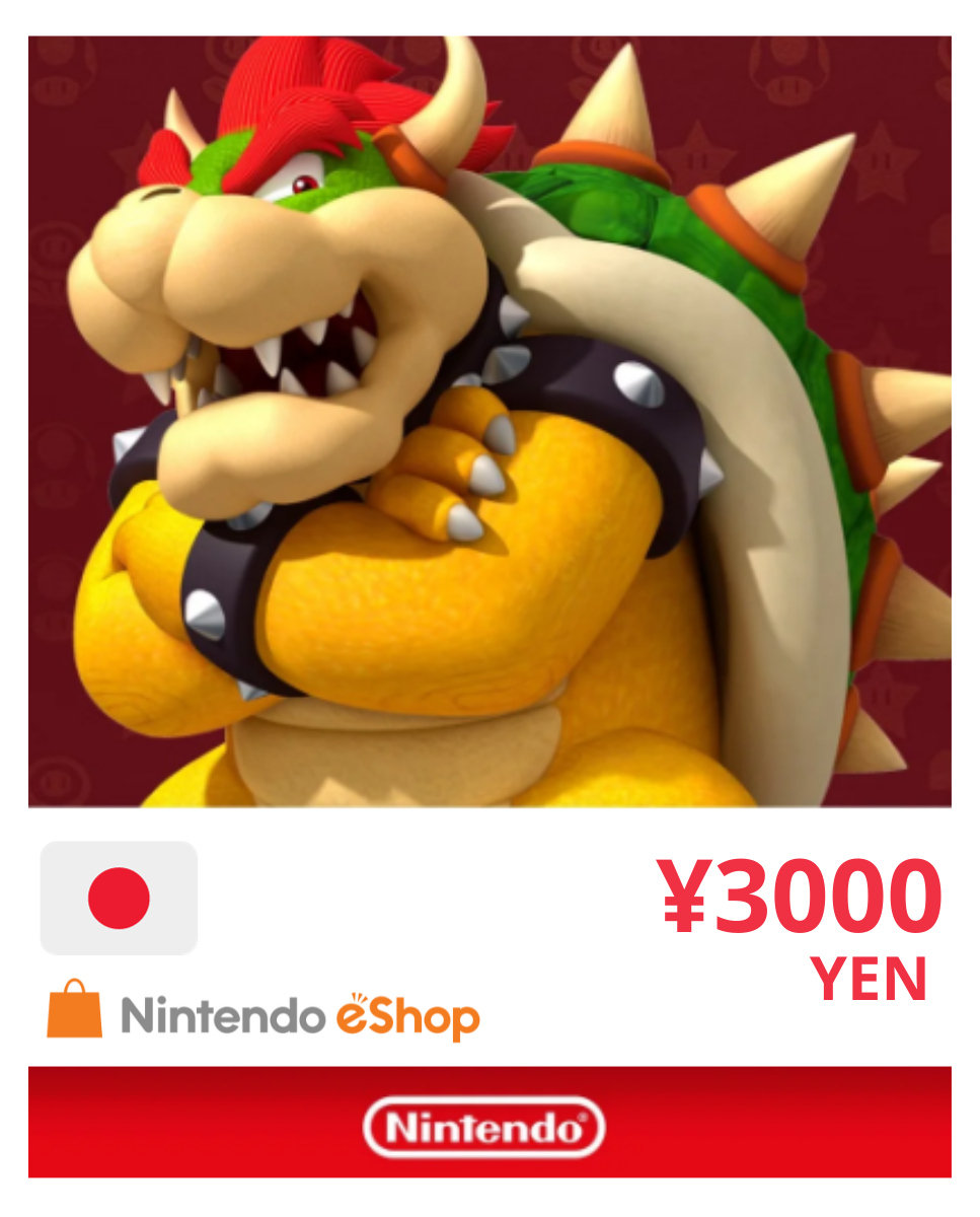 Nintendo eShop Gift Card - YEN (JAPÃO)