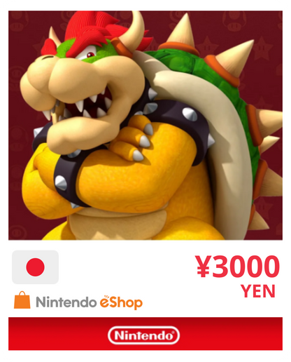 Nintendo eShop Gift Card - YEN (JAPÃO)