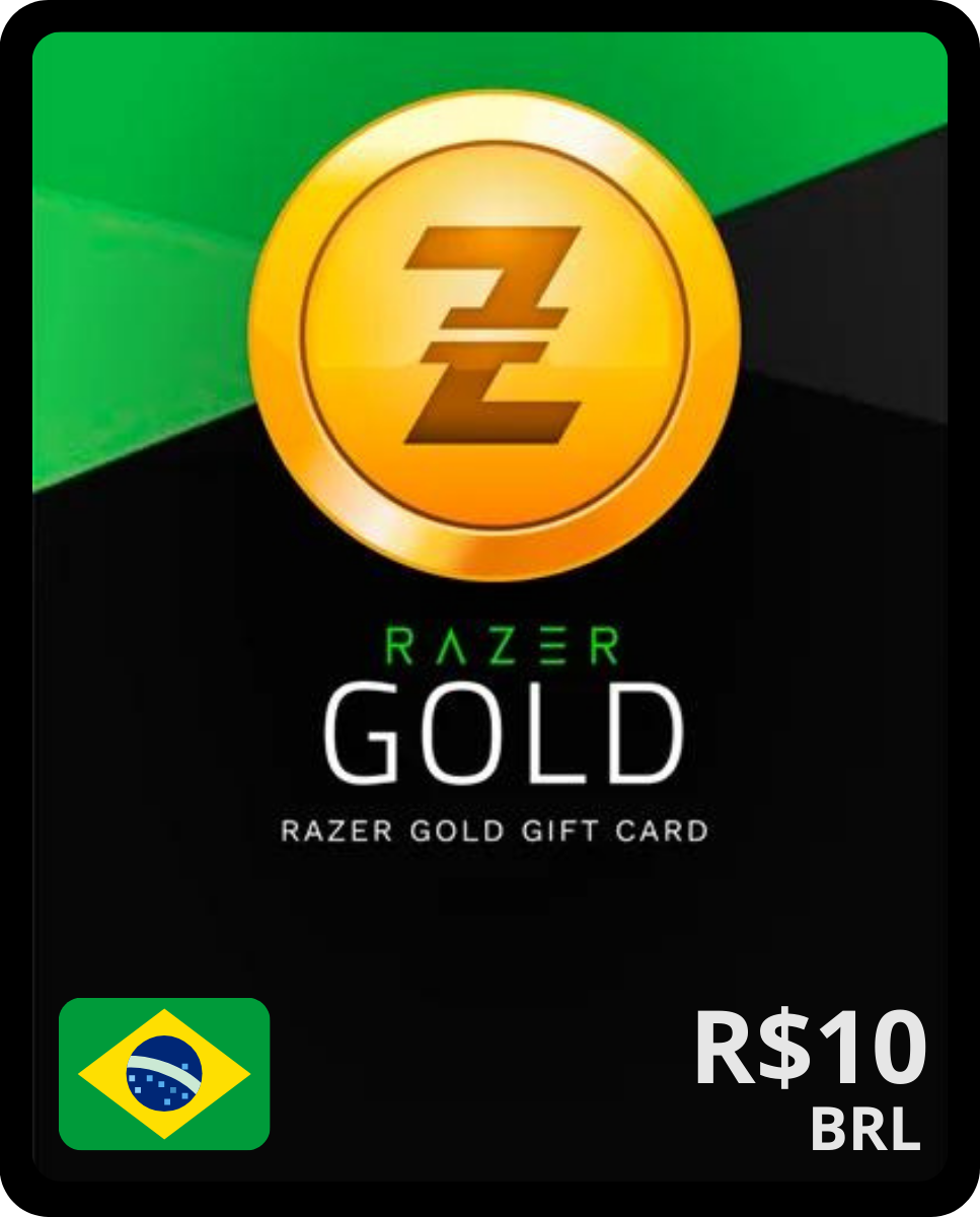 Razer Gold Gift Card - BRL (BRASIL)