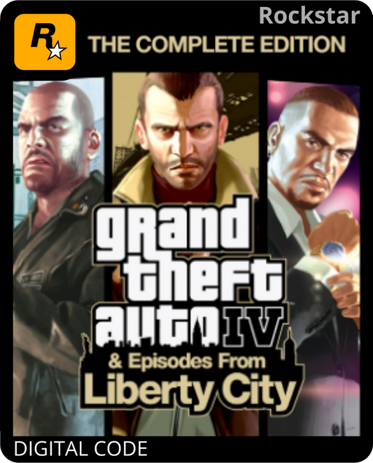 Grand Theft Auto IV GTA Complete Edition - Rockstar