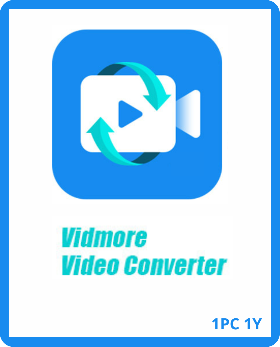 Vidmore Video Converter 1 Year 1 PC