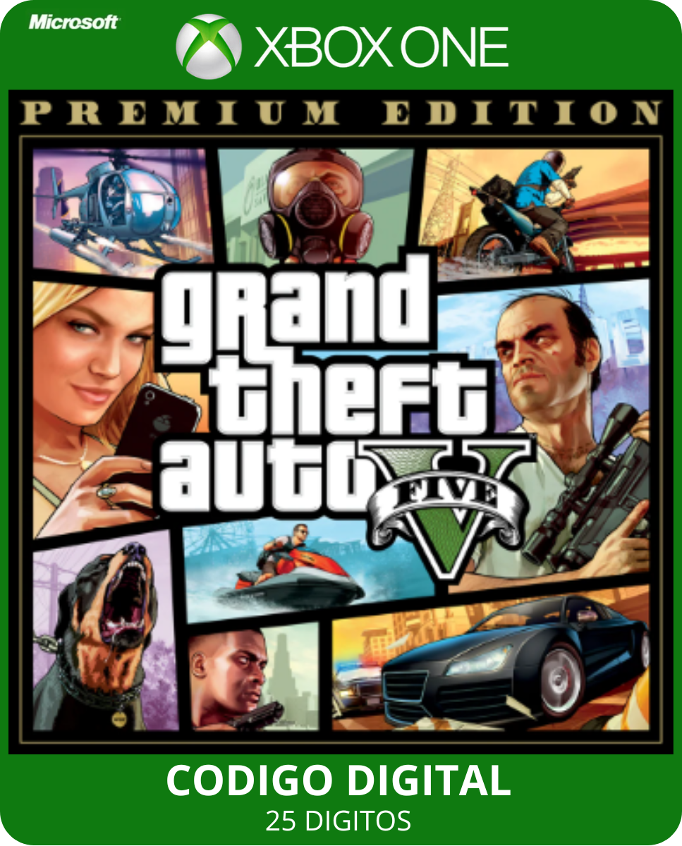 Grand Theft Auto V GTA 5 Premium Edition Online - Xbox One